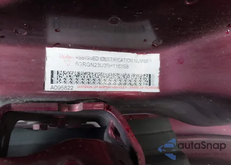 2005 Hummer H2 Suv из США, поврежденный, VIN 5GRGN23U35H116858